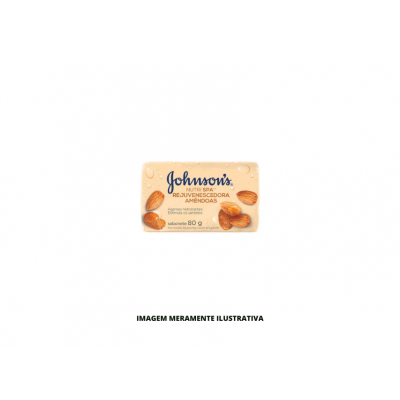 SABONETE - JOHNSONS - 80g AMENDOAS - DP12